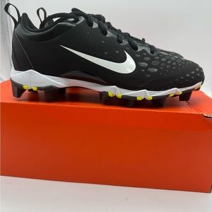 Nike kids youth baseball cleats Hyperfiamond 2 Keystone GG size 6Y black